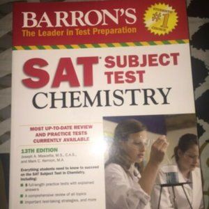 Barron's SAT subject test Chemistry, 13th edition